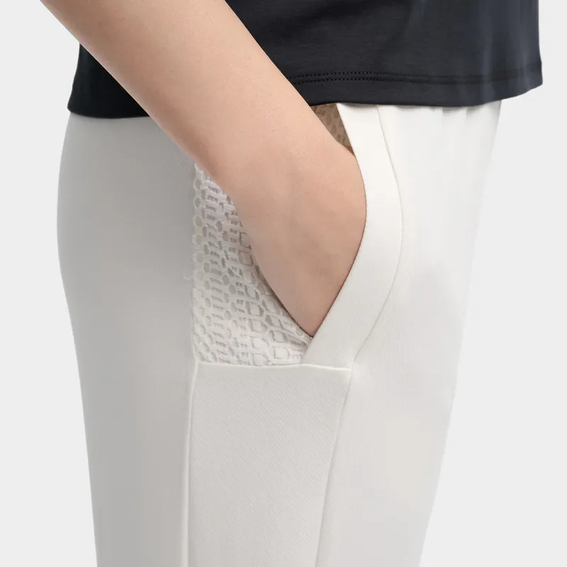 FILA Knitted Sweatpants Women's Cloud White-3