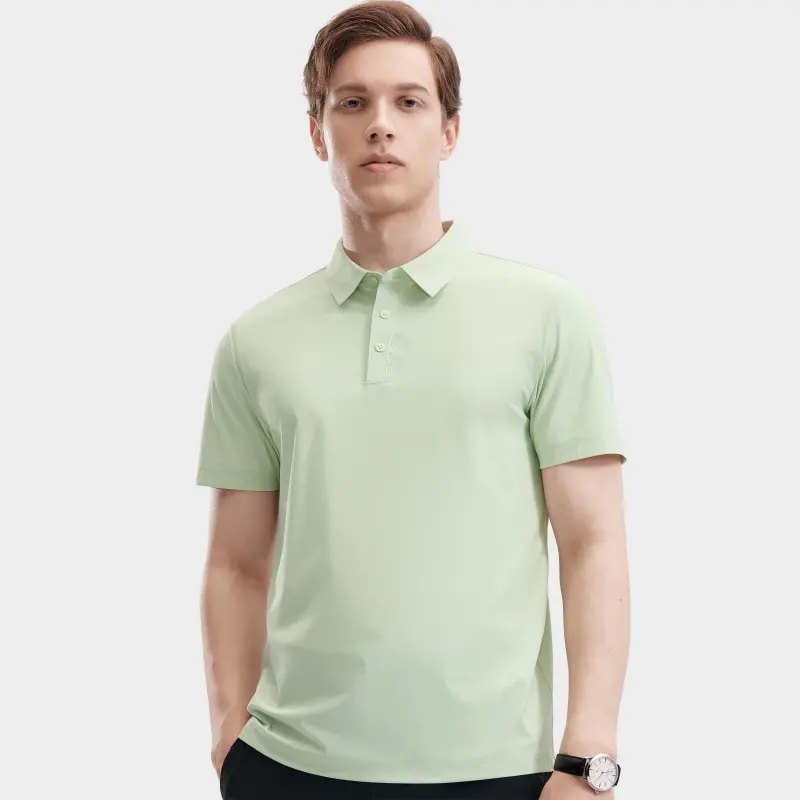 FILA Polo Shirts Men Gray-4