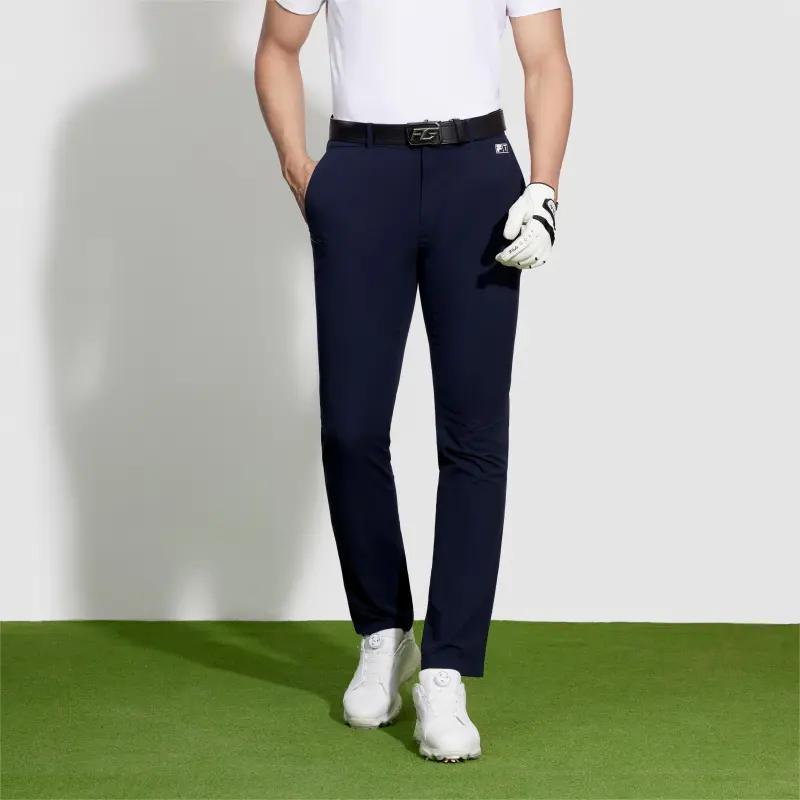 FILA Sports Pants Men Tide Blue-4