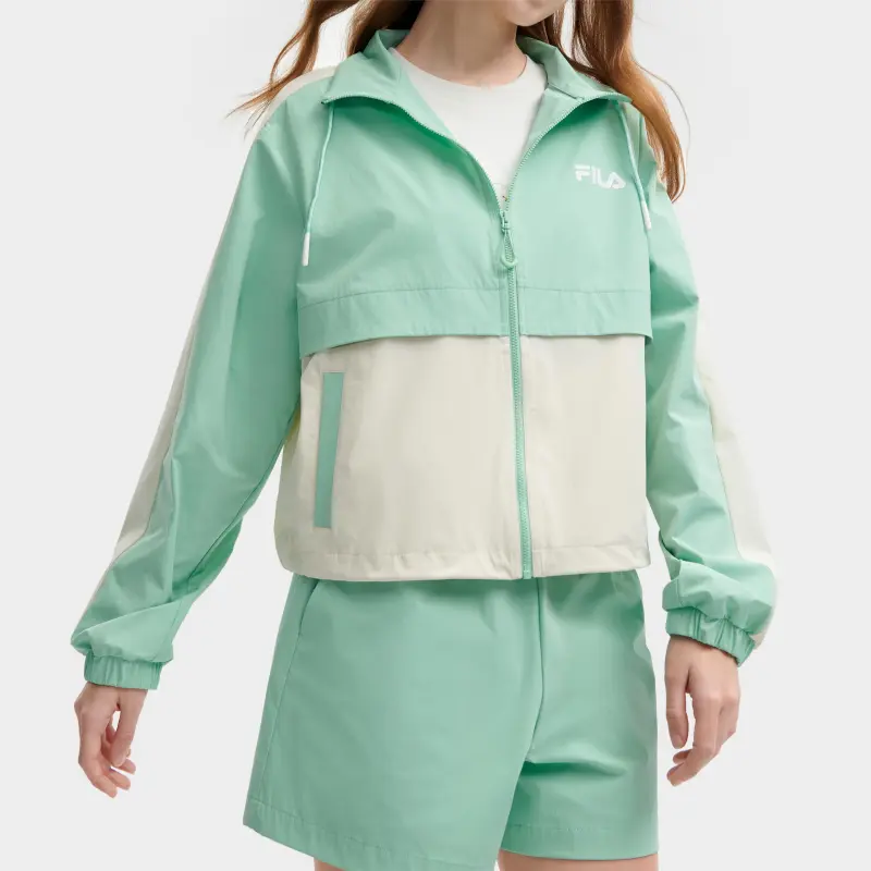 FILA Jackets Women's Turquoise Smoke Green-2