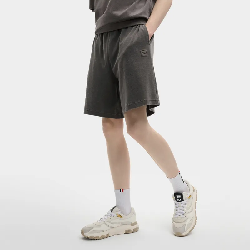 FILA MILANO Italian Luxury Sports Collection Casual Shorts Men's Leather Brown-2