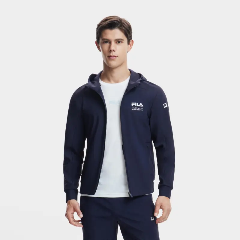 FILA Knitwear Men RD Royal Blue-3