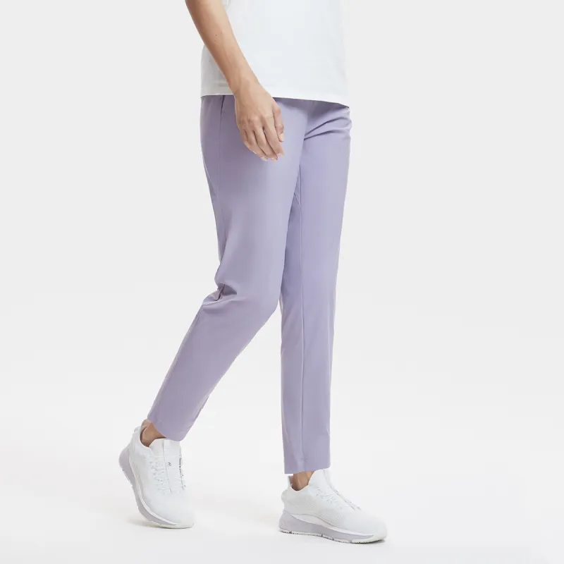 FILA Knitted Sweatpants Women's Midnight Purple-4