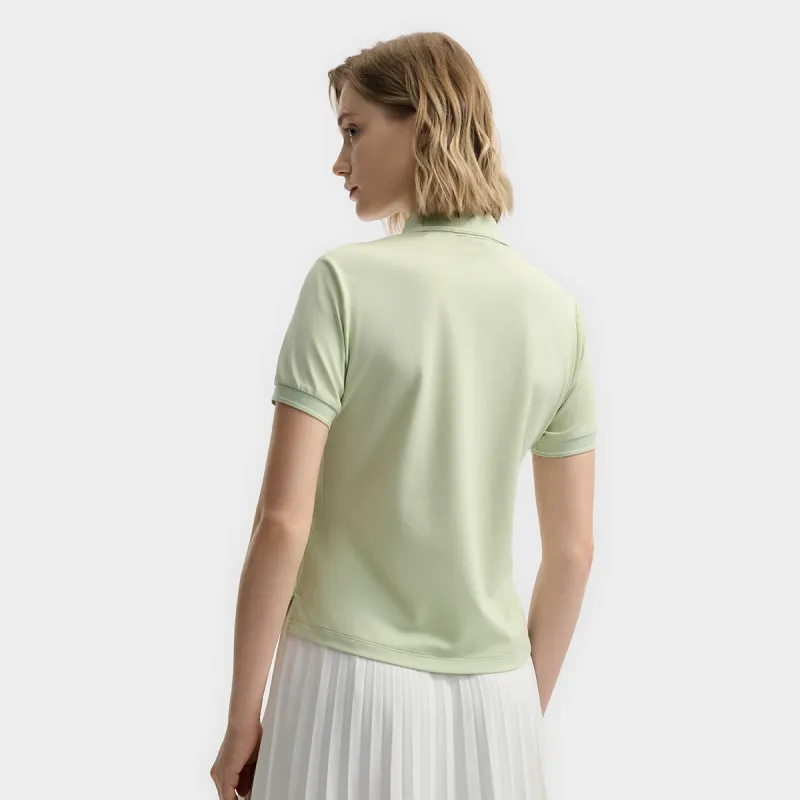 FILA WHITE Polo Shirt Women's Herbal Green-4