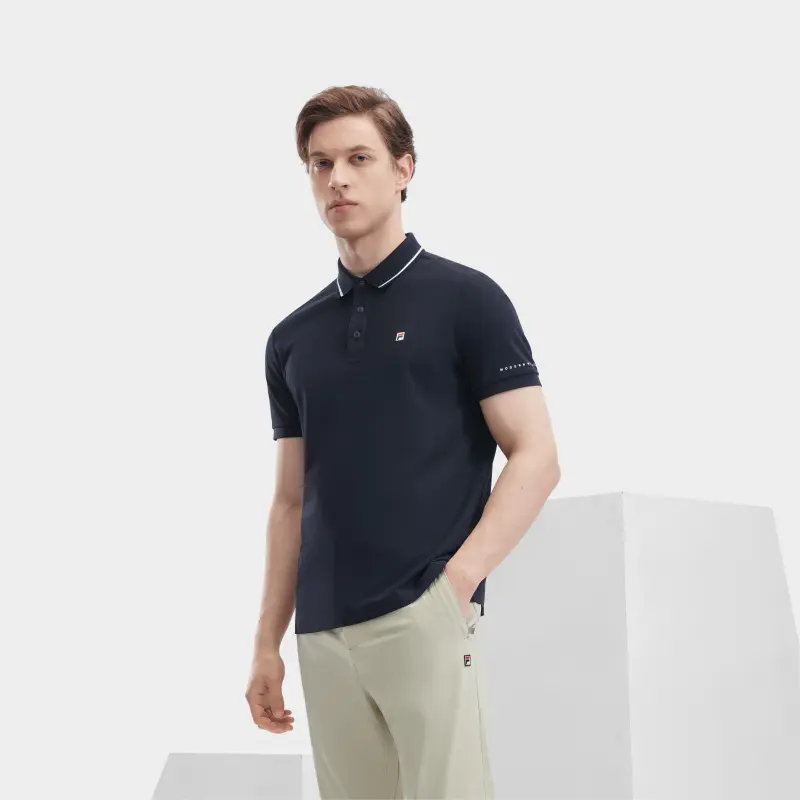 FILA MODERN HERITAGE Polo Shirt Men's Legend Blue-3