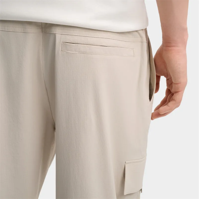 FILA Casual Pants Men Sparrow Oat-5
