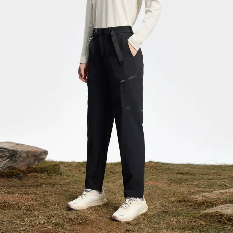 FILA x BBC EARTH Casual Pants Women's Pitch Black-5
