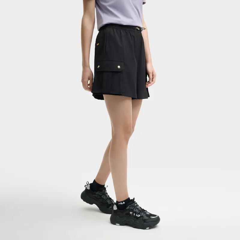 FILA MILANO Collection Casual Shorts Women's Jet Black-4