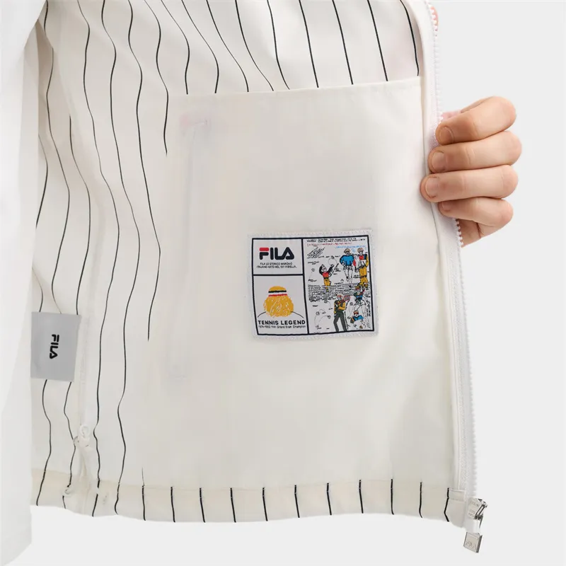 FILA Jackets Men Cloud White-5