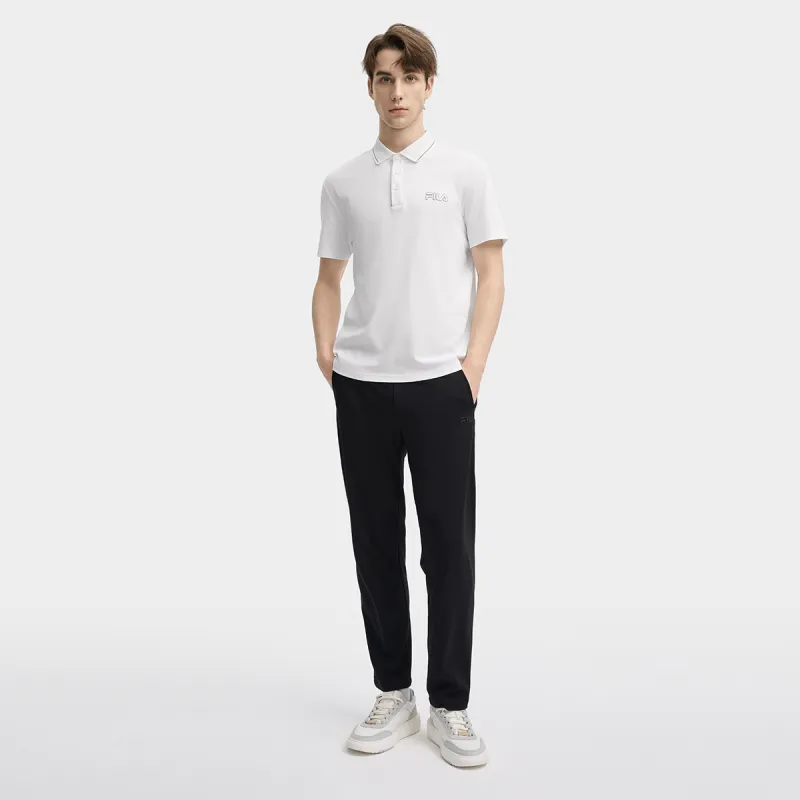 FILA Polo Shirt Men's Standard White-5