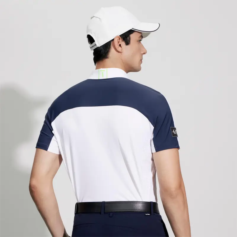 FILA Polo Shirts Men Jade White-5