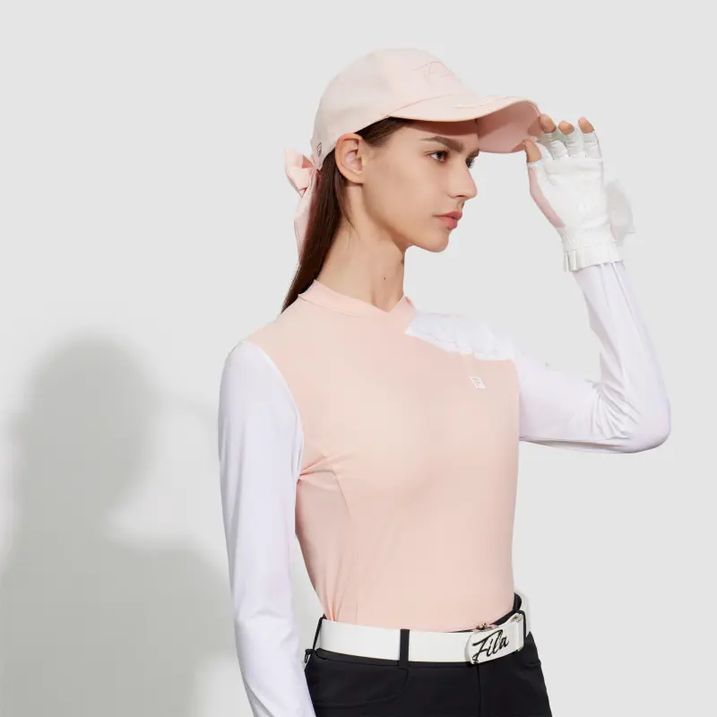 FILA T Shirts Women's Peach Ice Cream Powders-3