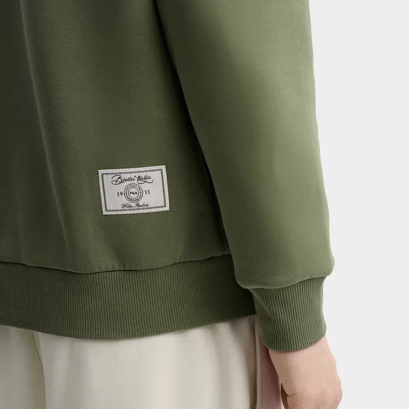 FILA Sweatshirts Men Military Green-7
