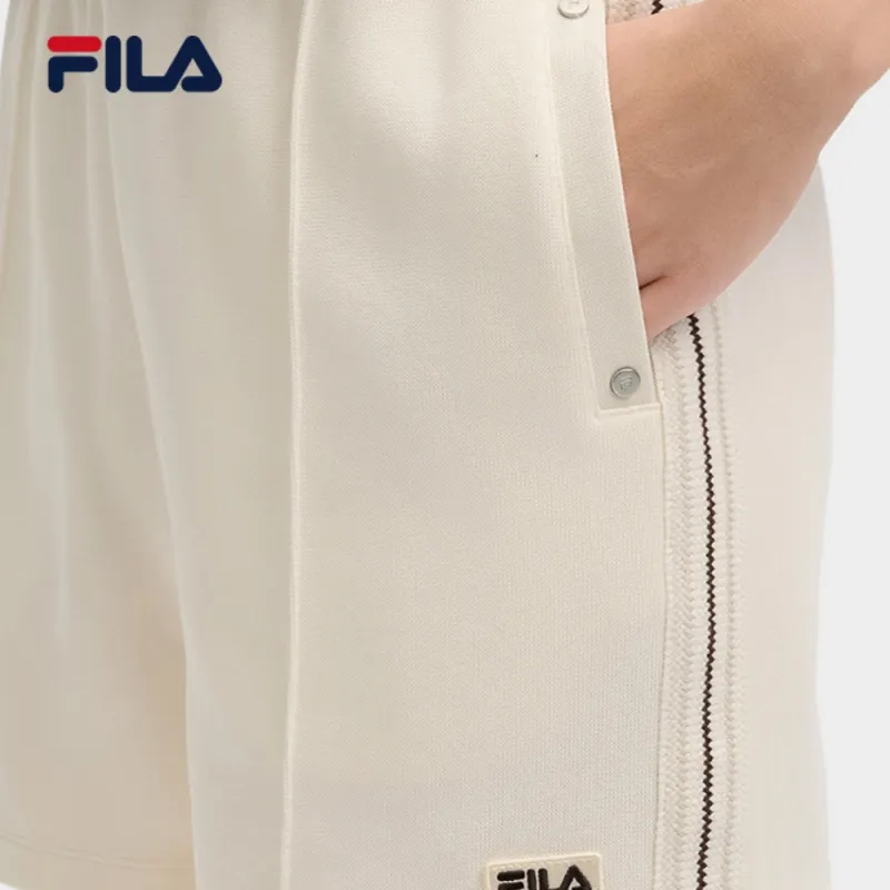 FILA LifestyleORIGINALE Casual Shorts Women's Steam White-4