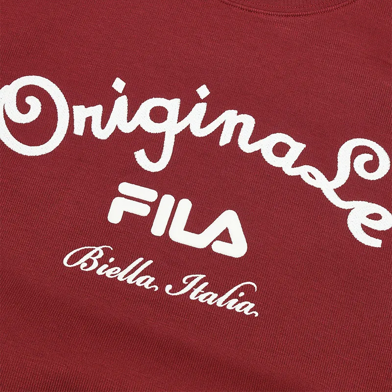 FILA Sweatshirt Women's Rose Burgundy-7