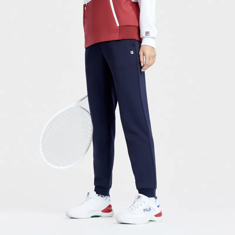 FILA Knitted Sweatpants Women's Royal Blue-2