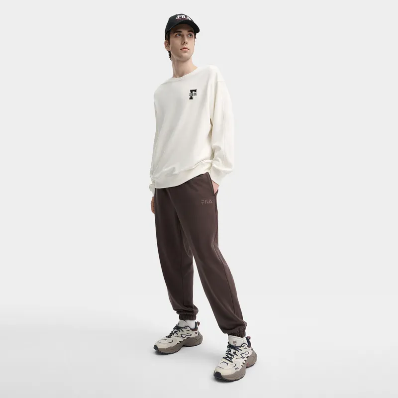 FILA Knitted Sweatpants Men's Earth Umber-7