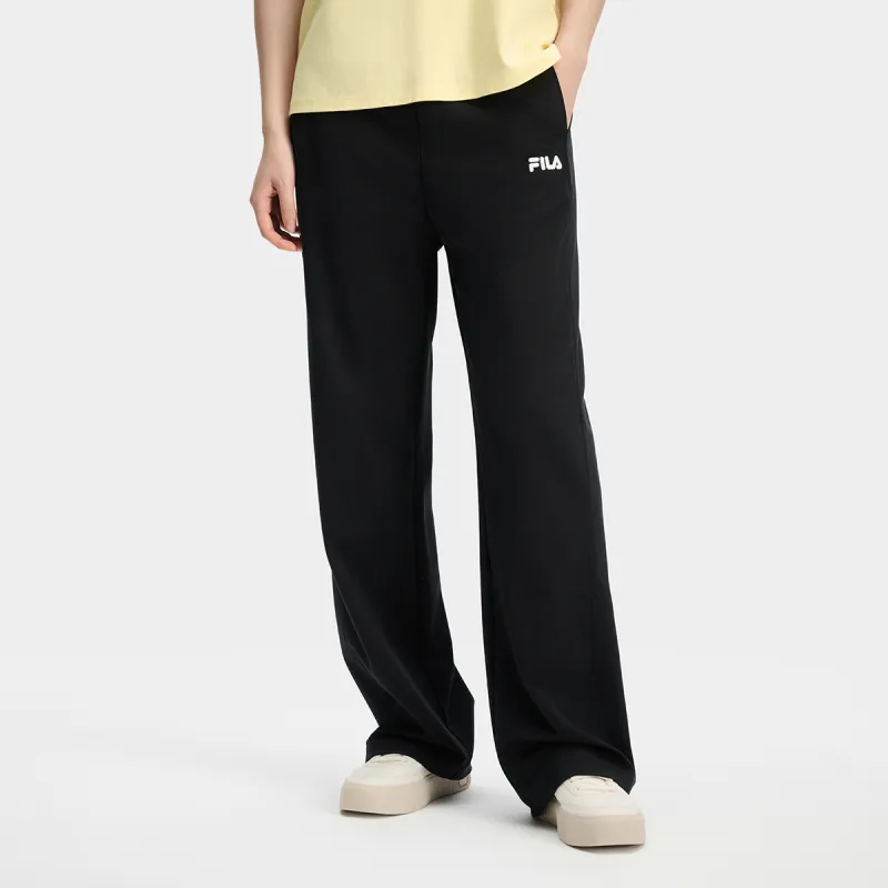 FILA Knitted Sweatpants Women's Jet Black-5