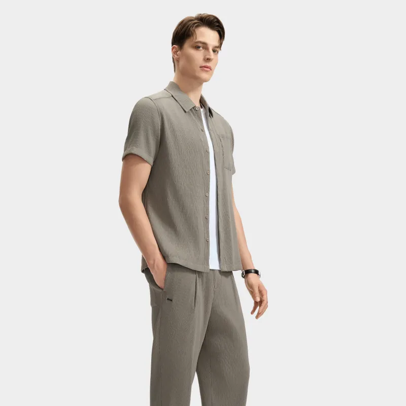 FILA Shirts Men Taupe-5