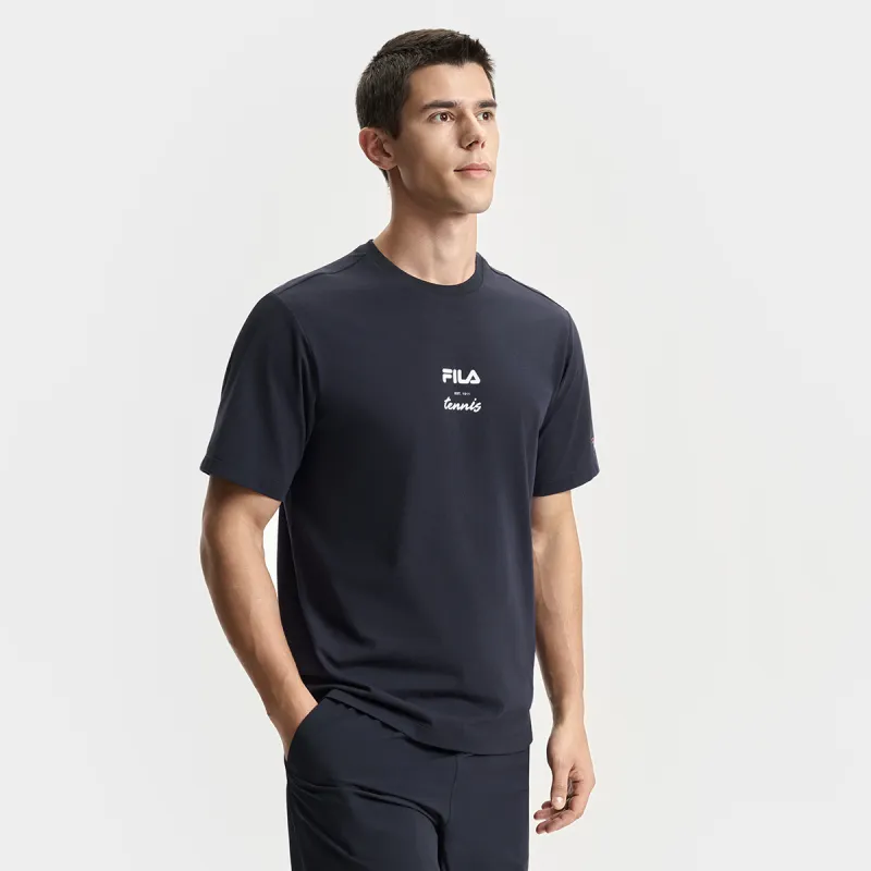 FILA Athletics Tennis T Shirt Men's RD Royal Blue-5