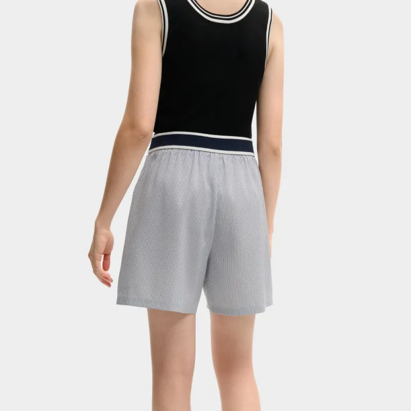 FILA ORIGINALE Casual Shorts Women's Cloud White-4