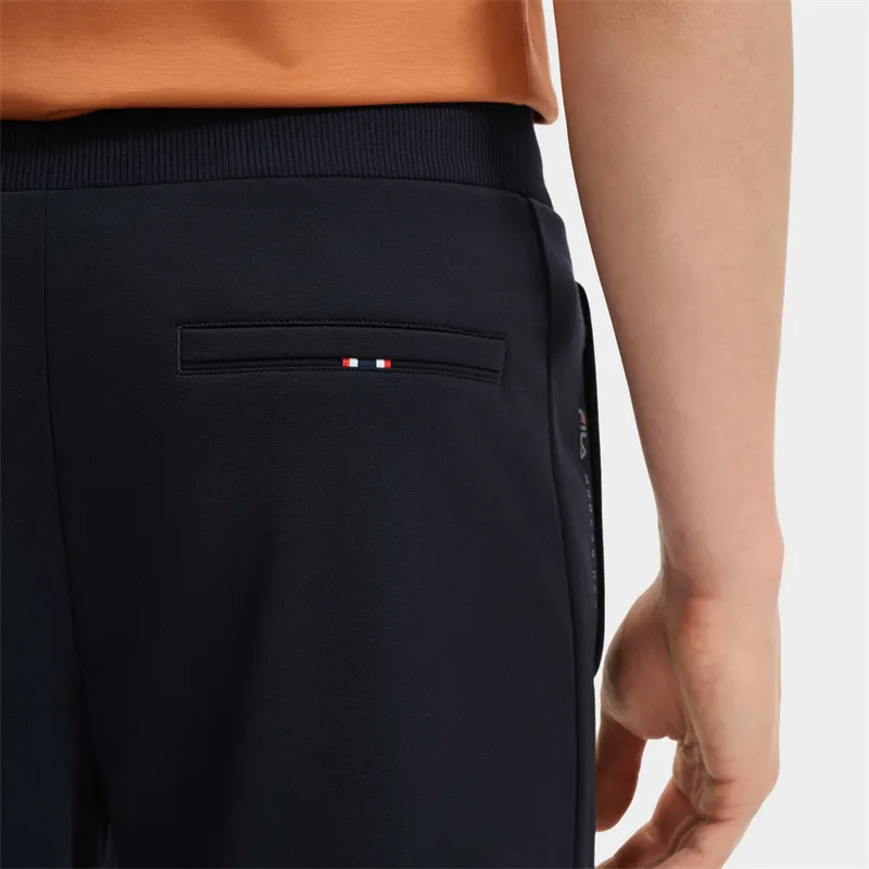FILA Knitted Sweatpants Men Legend Blue-2