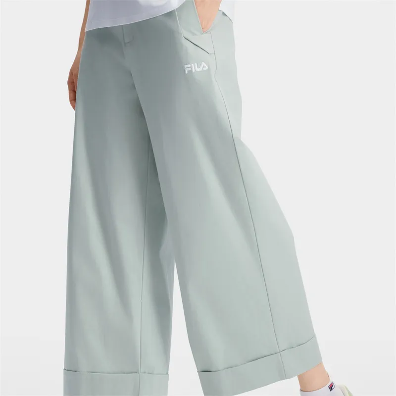 FILA Casual Pants Women's Light Smile Green-4