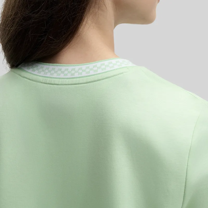 FILA T-Shirt Women's Light Aqua Seaweed Green-3