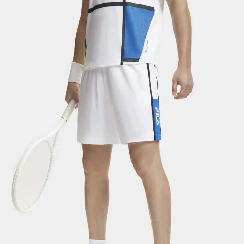 FILA Casual Shorts Men White-4