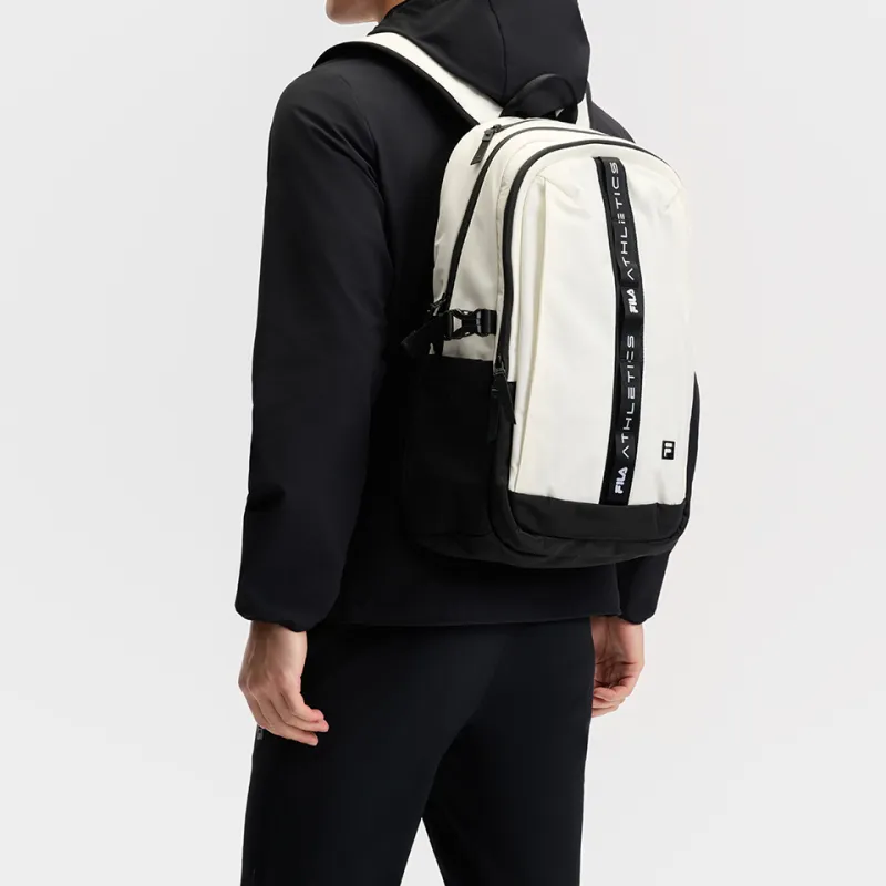 FILA Fabric Backpack Regular Men's Standard White-4