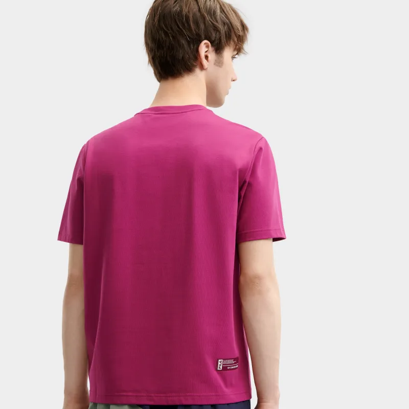 FILA T Shirts Men Rosy Red-3