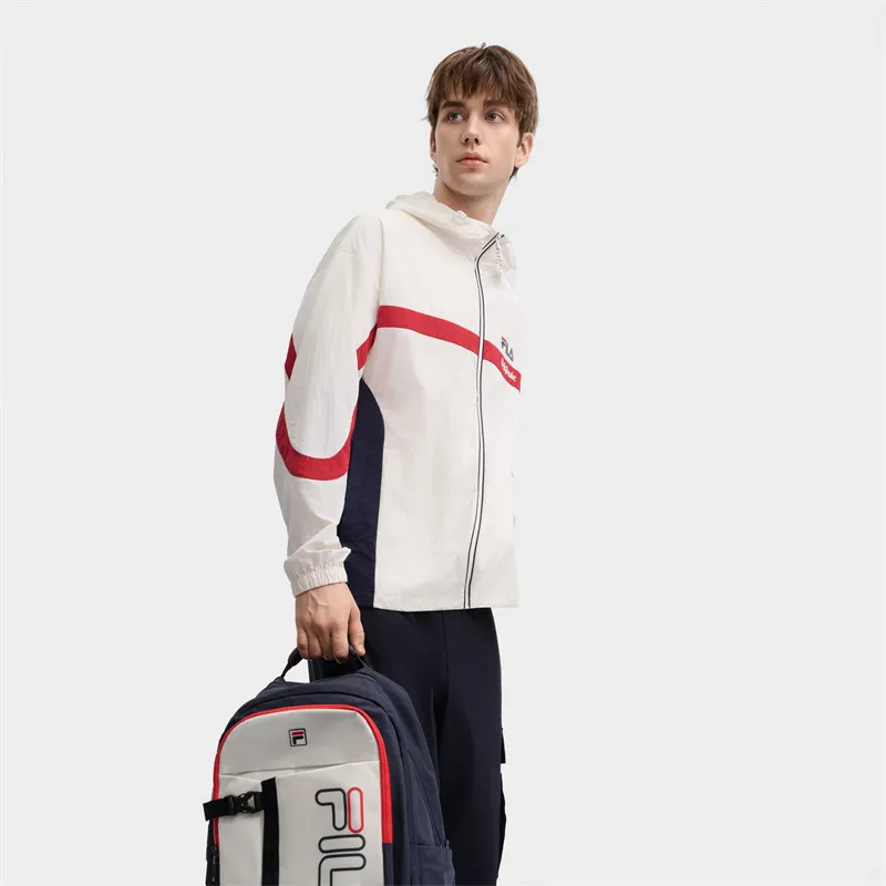 FILA Jackets Men Cloud White-3