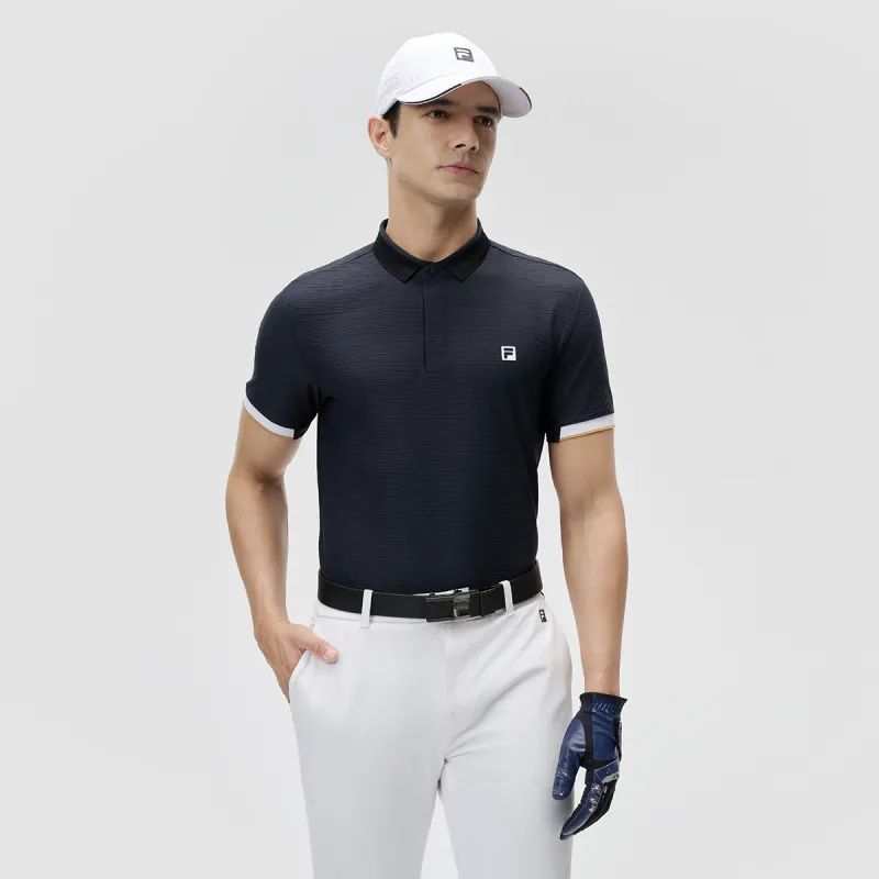 FILA Polo Shirts Men Legend Blue-3