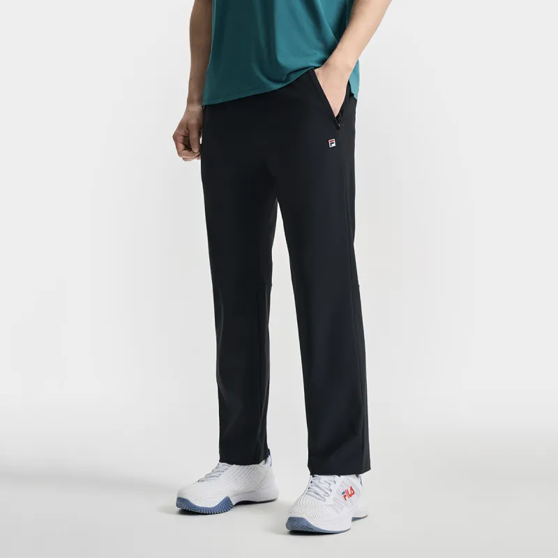 FILA Knitted Sweatpants Men's Pitch Black-2