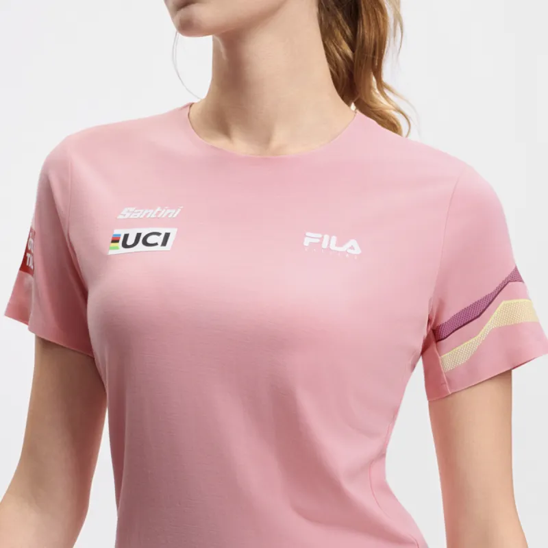 FILA CYCLING T Shirt Women's Peony Pink-7