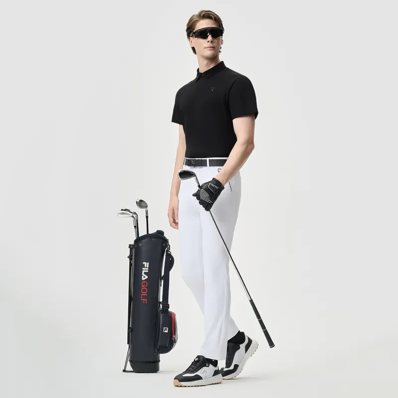 FILA Golf Series Polo Shirt Men's Pitch Black-6