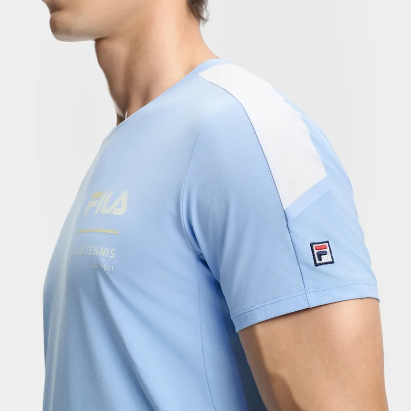 FILA T Shirts Men Bell Blue-7