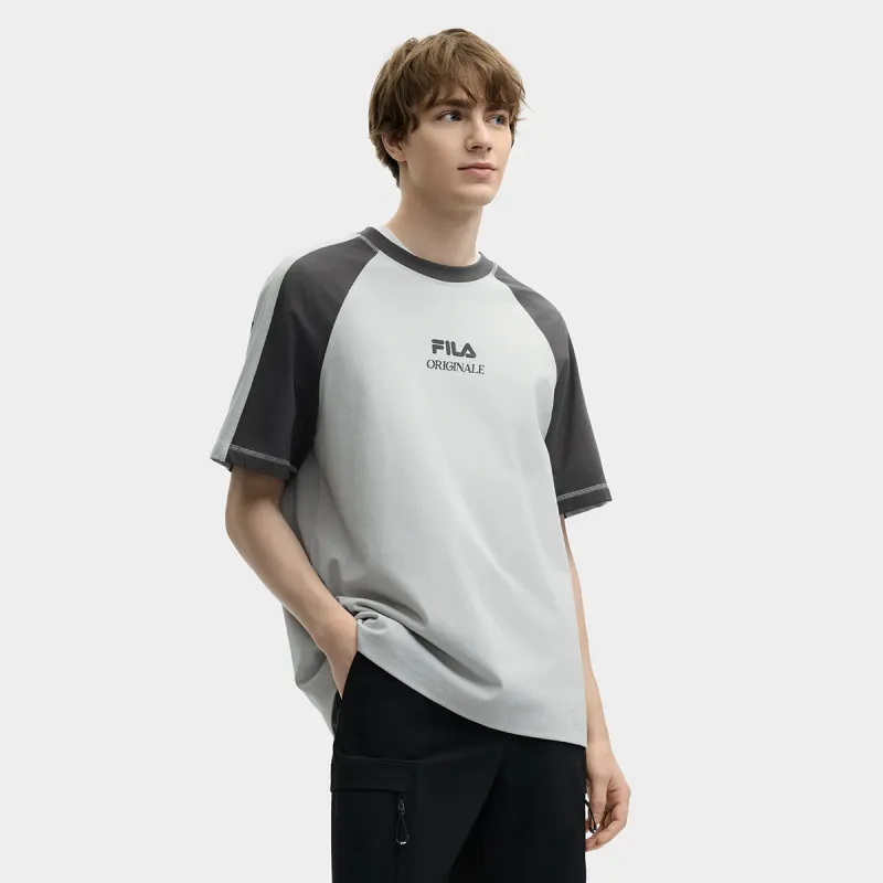 FILA ORIGINALE T Shirt Men's Vintage Gray-4