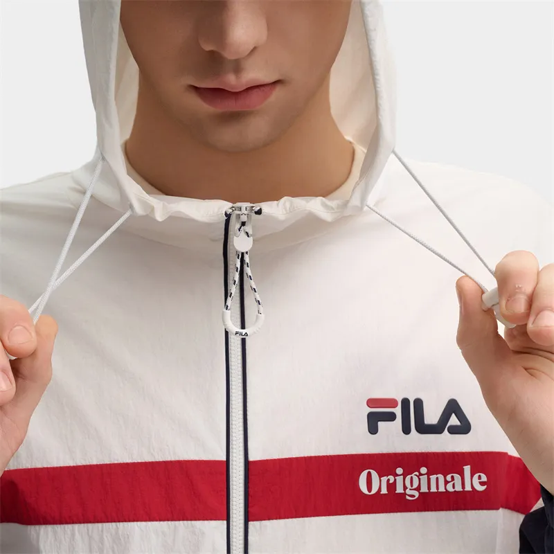 FILA Jackets Men Cloud White-6