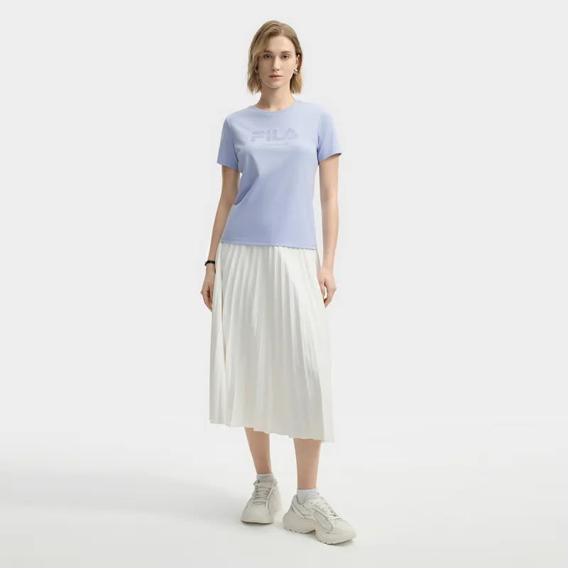 FILA T Shirt Women's Brunson Blue-4
