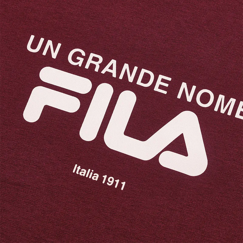 FILA ORIGINALE Sweatshirt Men's Tree Port Burgundy-5