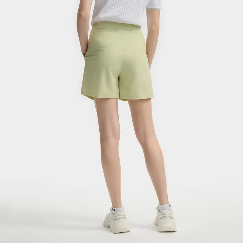 FILA Casual Shorts Women's Mustard Yellow-3
