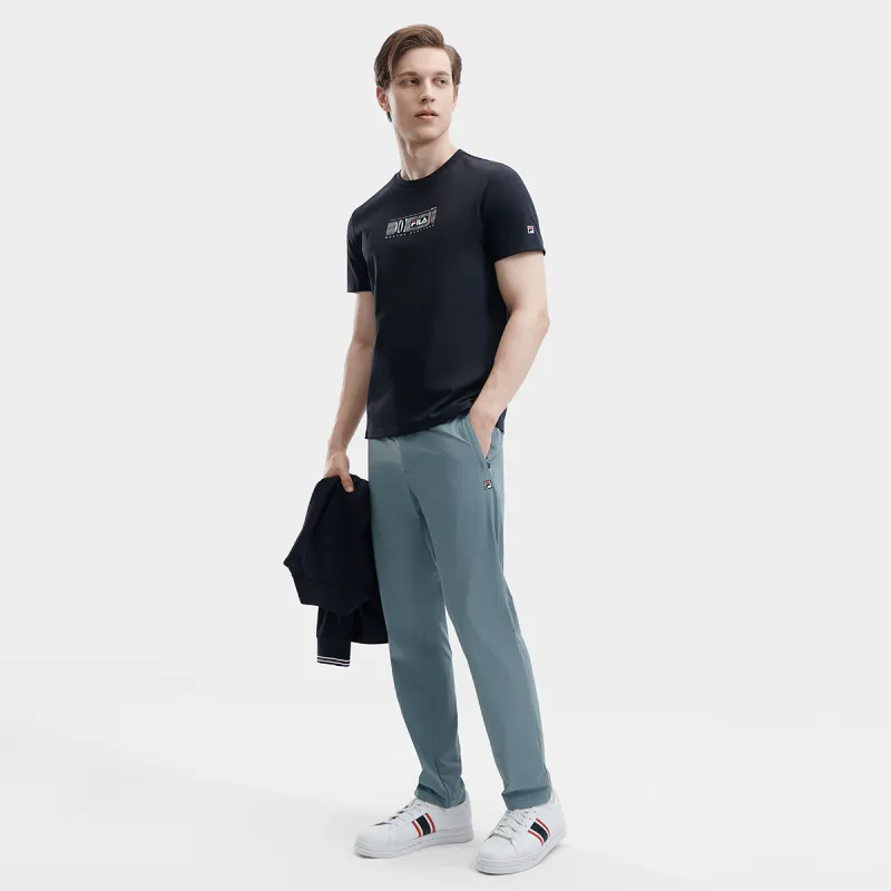 FILA Casual Pants Men Cavalry Green-5