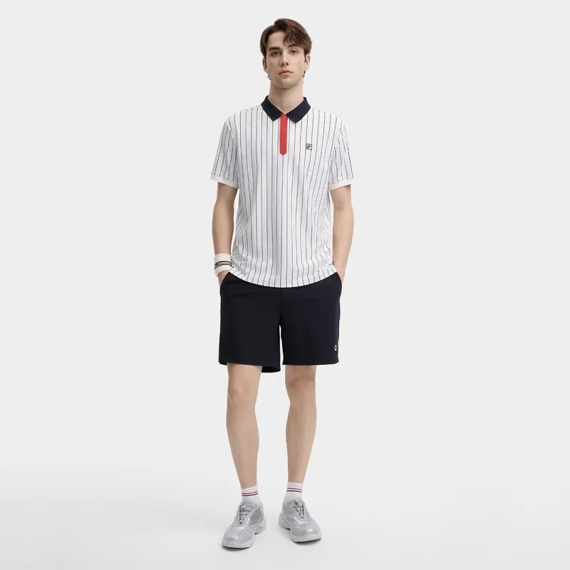 FILA Casual Shorts Men Legend Blue-2