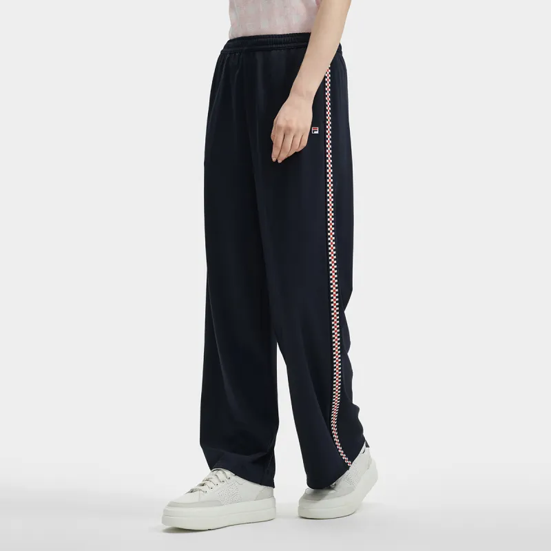 FILA Knitted Sweatpants Women's Legend Blue-4