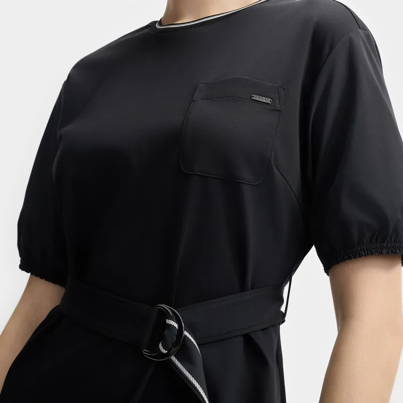 FILA Short Sleeved Dress Women's Legend Blue-6