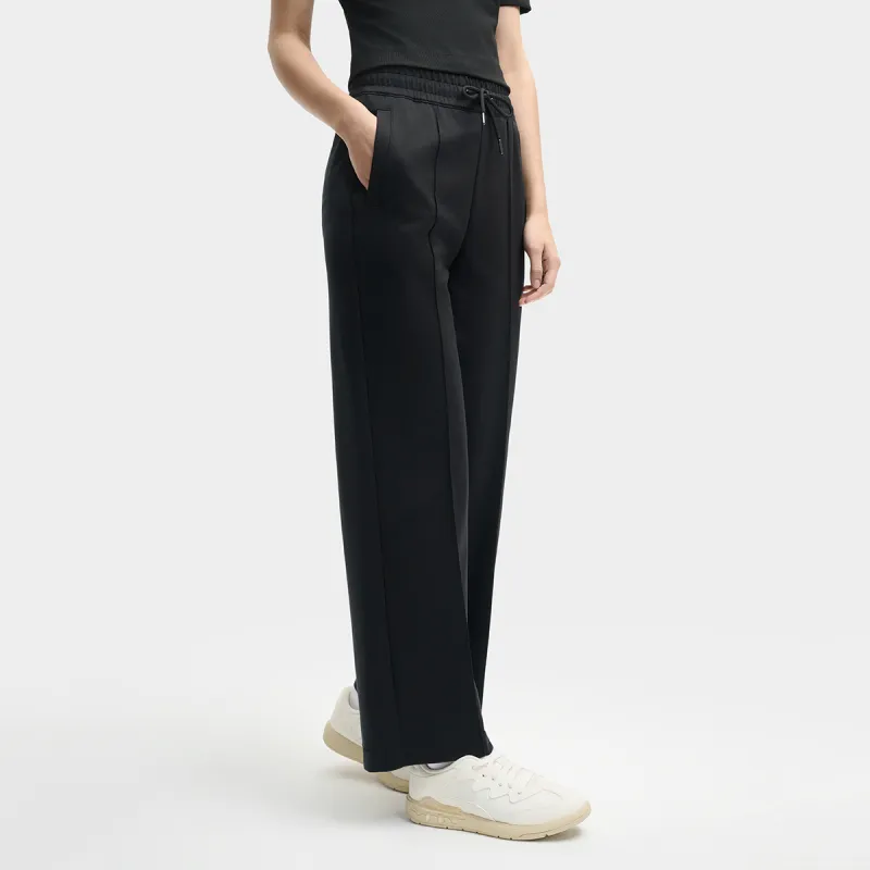 FILA MILANO Collection Knitted Sweatpants Women's Jet Black BK-4
