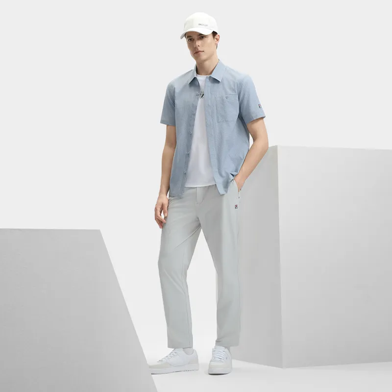 FILA Casual Pants Men's Slate Gray-3