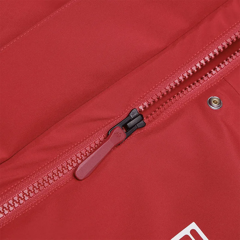 FILA Water Resistant Windbreaker Jacket Women's Dark Brier Red-6
