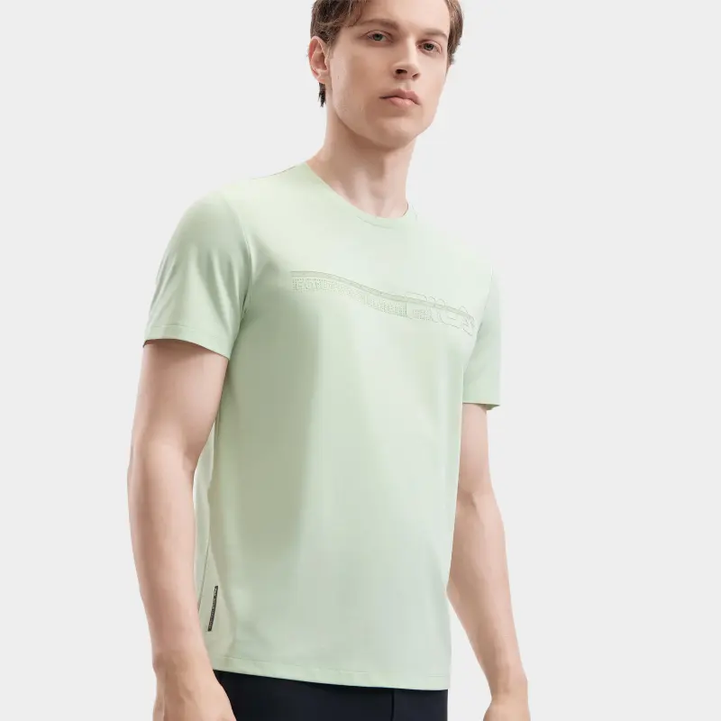 FILA T Shirts Men Light Leaf Green-5